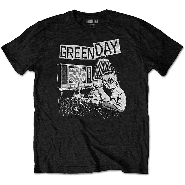 Polera Oficial Unisex Green Day TV Wasteland