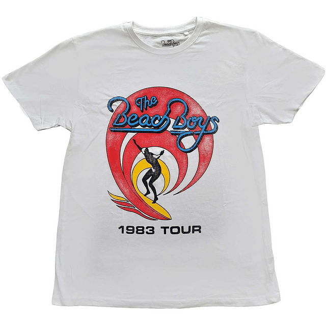 Polera Oficial The Beach Boys "1983 Tour"