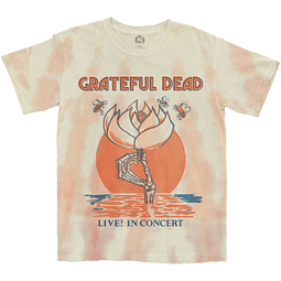 Polera Oficial Unisex Grateful Dead - Live! In Concert