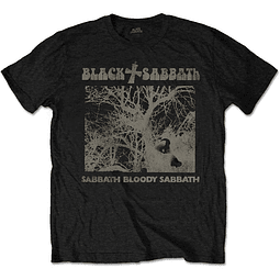Polera Oficial Unisex Black Sabbath: Sabbath Bloody Sabbath