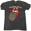 Polera Oficial Unisex Rolling Stones Leopard Tongue