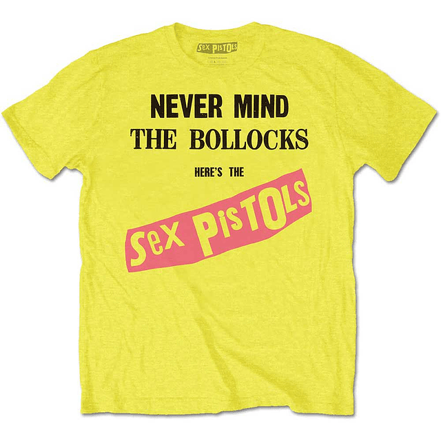 Polera Oficial Unisex Sex Pistols NMTB