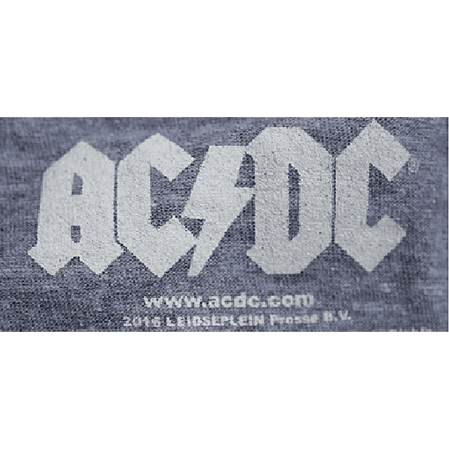 Polera Oficial Unisex AC/DC Highway To Hell World Tour 1979/80