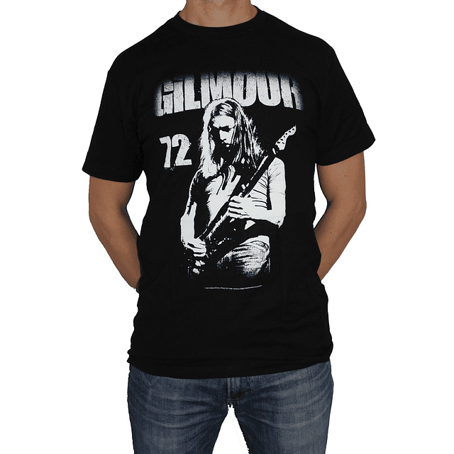 Polera Oficial Unisex David Gilmour '72 