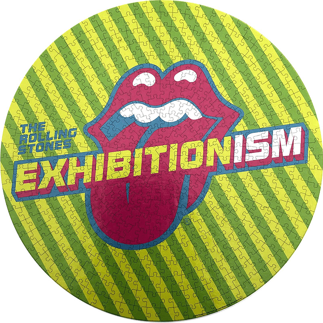Puzzle The Rolling Stones 500 Piezas: Exhibitionism Colorido