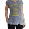 Polera Oficial Mujer Ramones Forest Hills - Burn Out