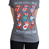 Polera Oficial Mujer Rolling Stones VDoo Lounge