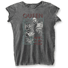 Polera Oficial Mujer Queen News Of The World - Burn Out
