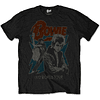 Polera Oficial Unisex David Bowie 1972 World Tour