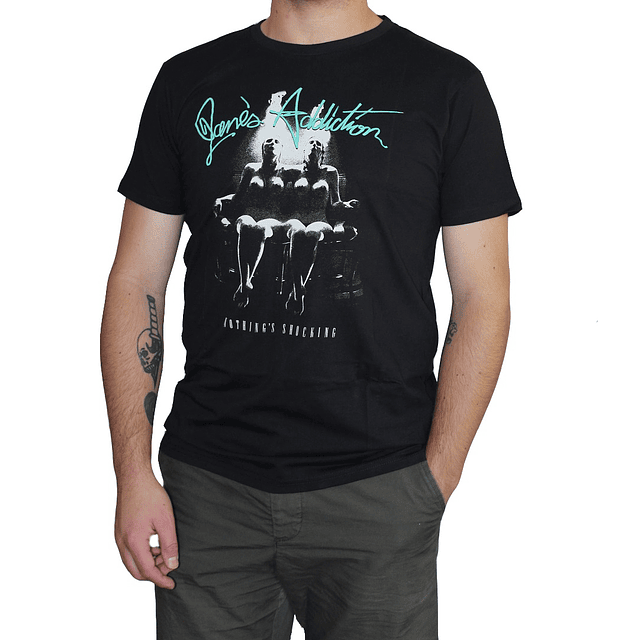 Polera Oficial Unisex Janes Addiction Nothing´s Shocking