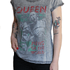 Polera Oficial Mujer Queen News Of The World - Burn Out