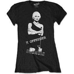 Polera Oficial Mujer Blondie X Offender