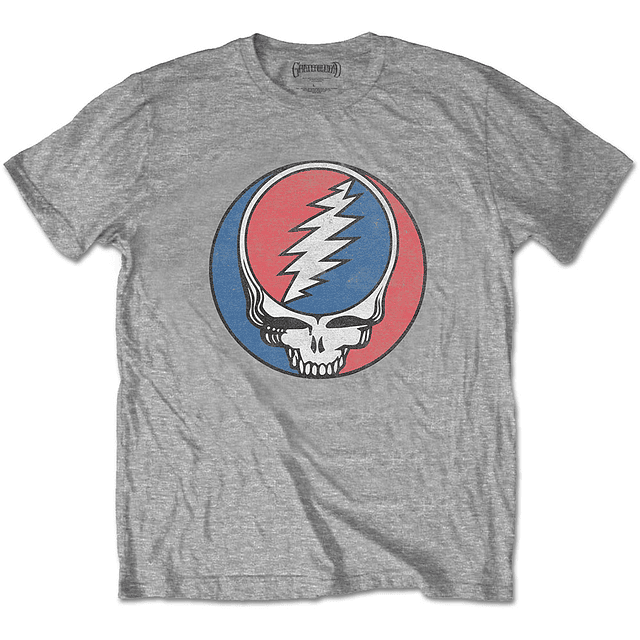 Polera Oficial Unisex Grateful Dead Steal Your Face