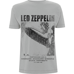Polera Unisex Led Zeppelin UK Tour ´69