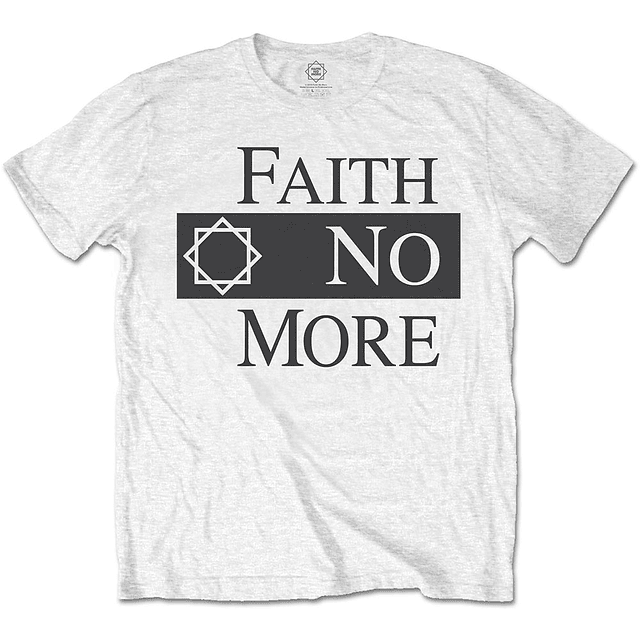 Polera Oficial Unisex Faith No More Logo