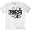 Polera Oficial Unisex Faith No More Logo