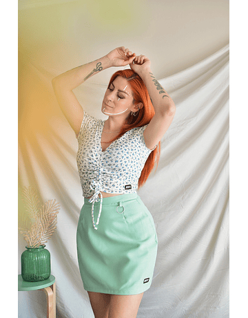 Falda Serena Mint