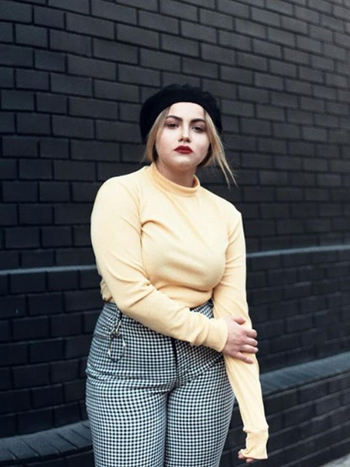 Pantalón Gwen Cuadrillé Negro 7