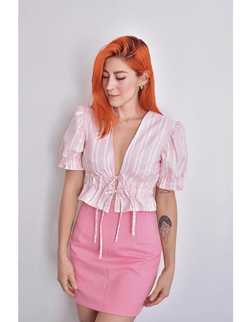 Blusa Matilda Rosa 