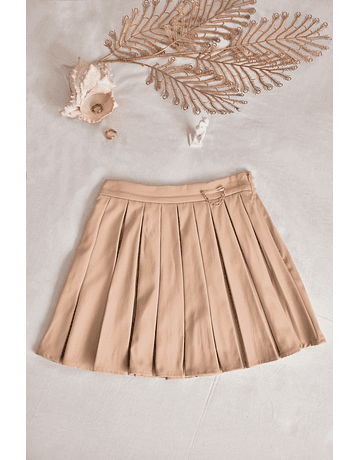 Falda Tennis Camel