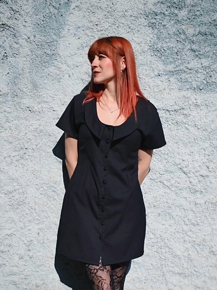 Vestido Piscis Negro