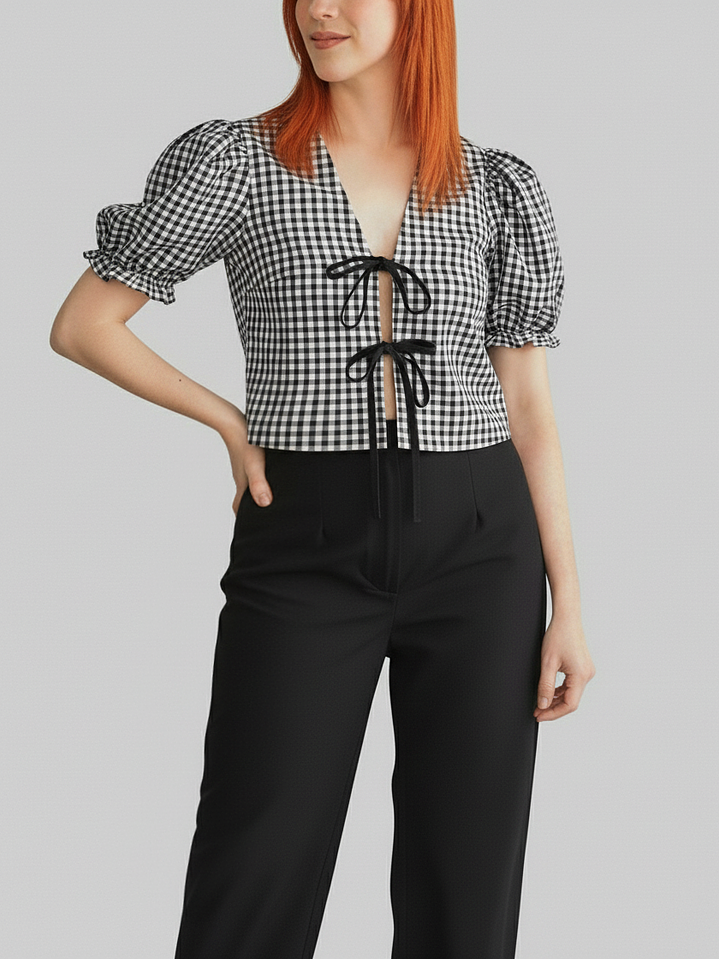 Top Matilda Cuadrillé 1