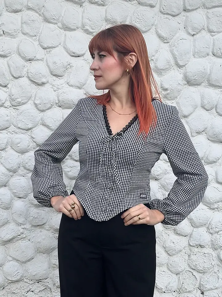 Top Camille Cuadrillé 3