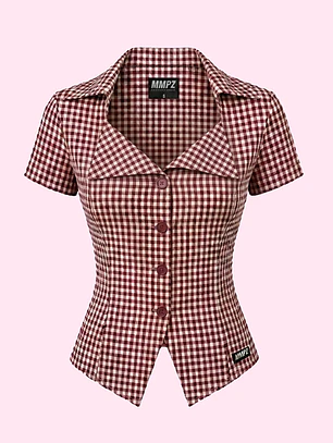 Top Blair Vichy Cherry 🍒 ////// PREVENTA //////
