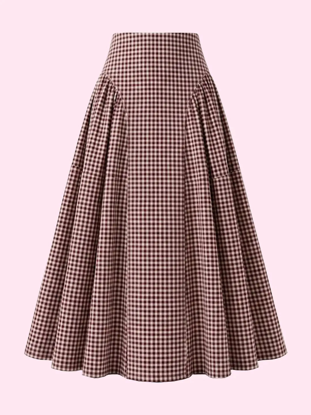 Falda Antonieta - Vichy Cherry 🍒 PREVENTA  1