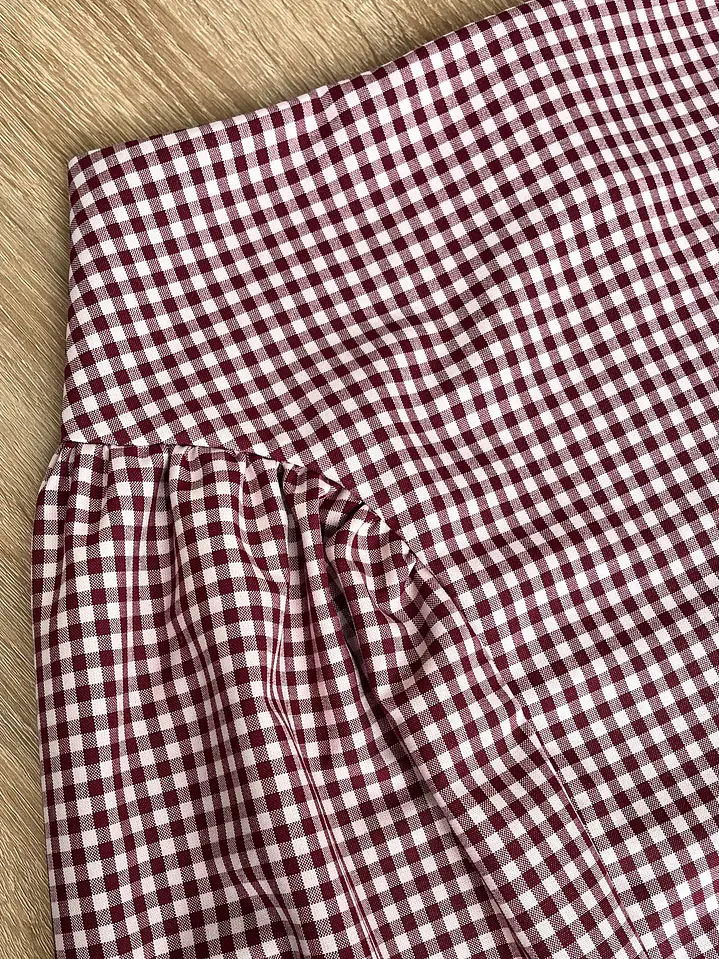 Falda Antonieta Vichy Cherry 🍒 2