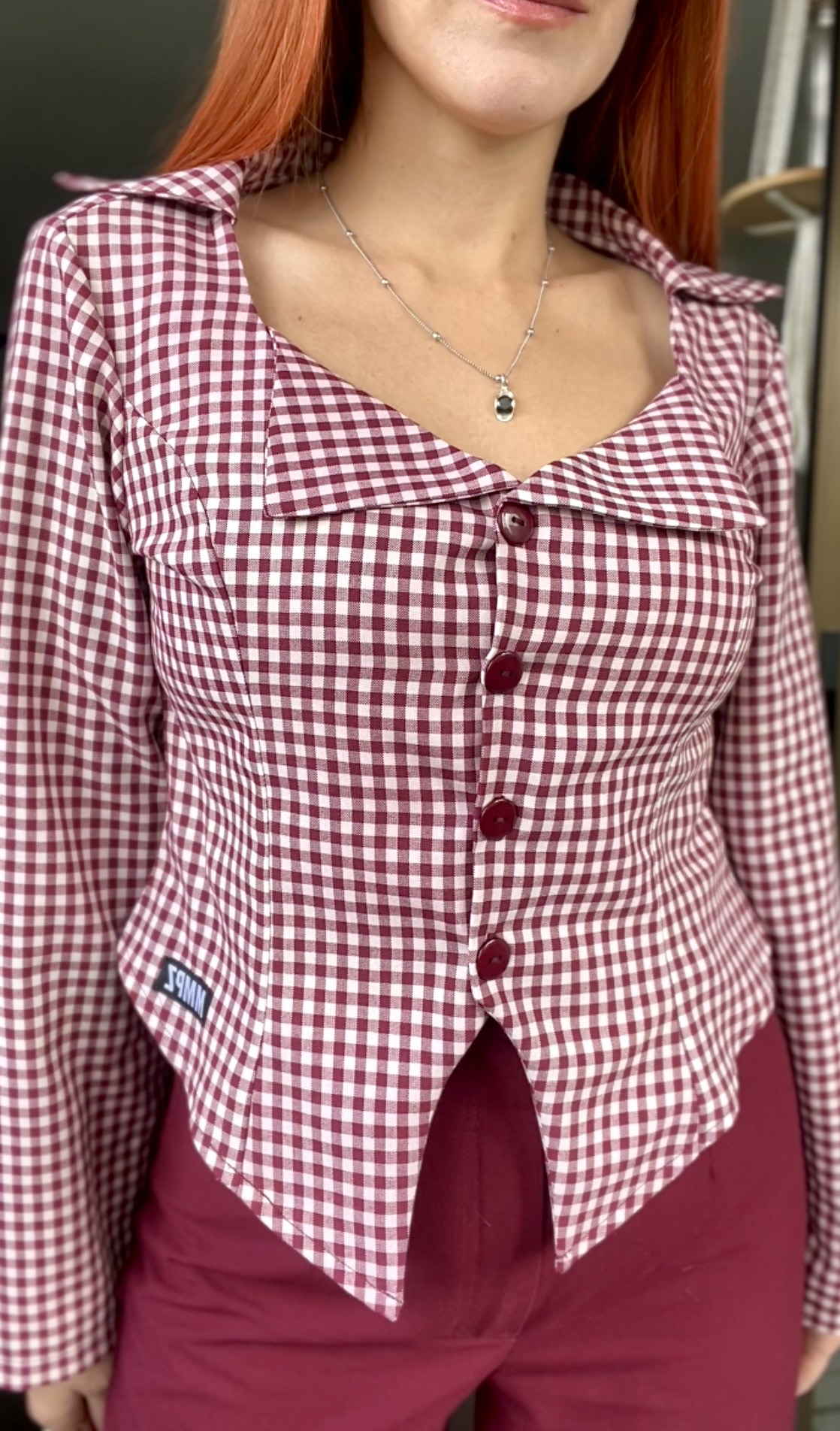 Top Blair Vichy Cherry 🍒