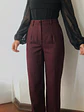 Pantalón Raffaella Guinda  - Miniatura 1