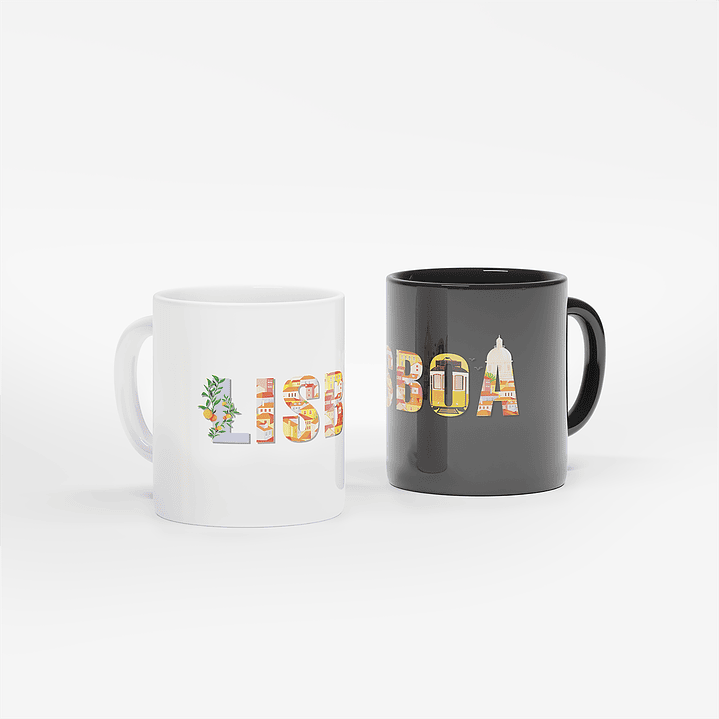 Caneca Cerâmica - Lisboa 1