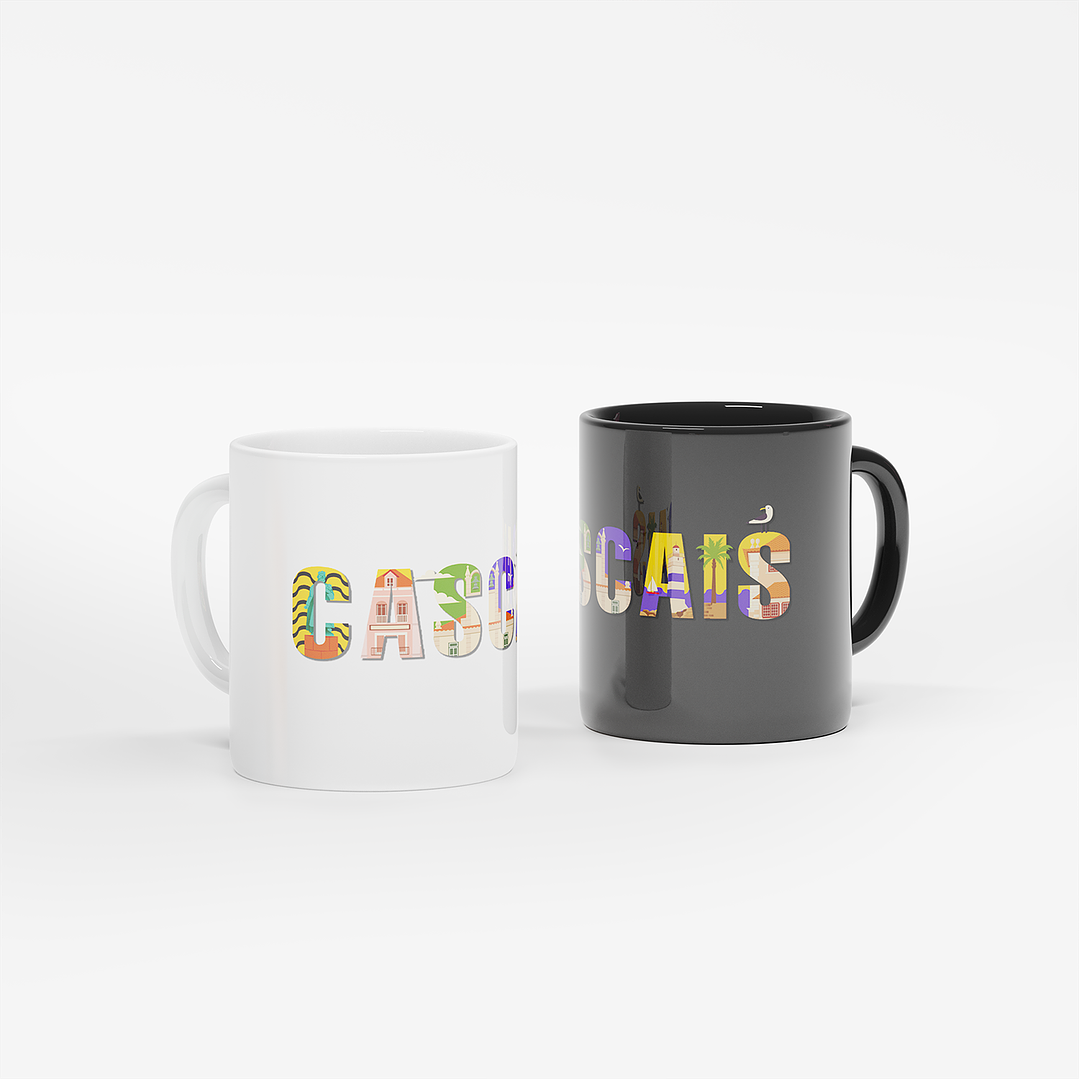 Caneca Cerâmica - Cascais 1