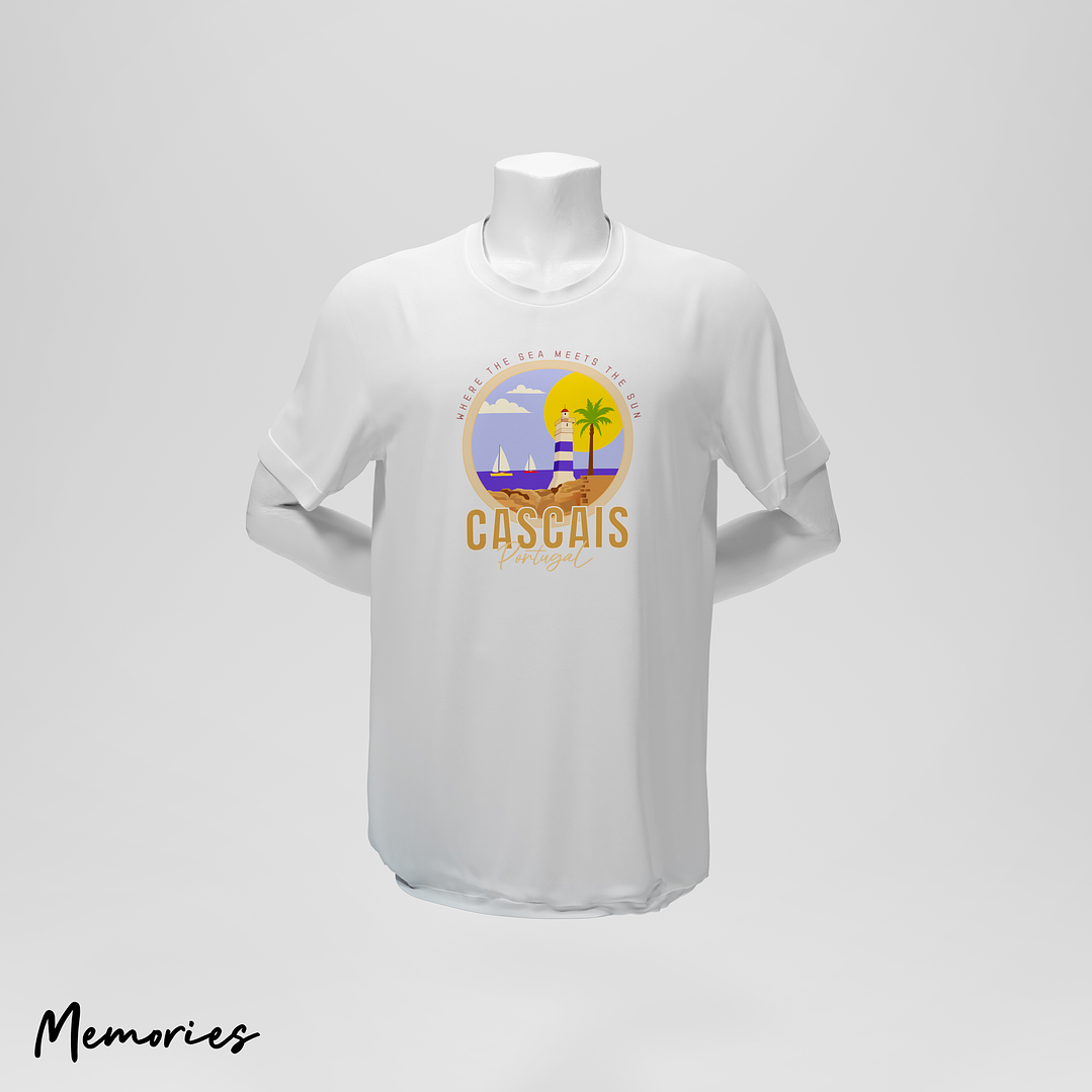 T-Shirt Unissexo Cascais - Where The Sea 5