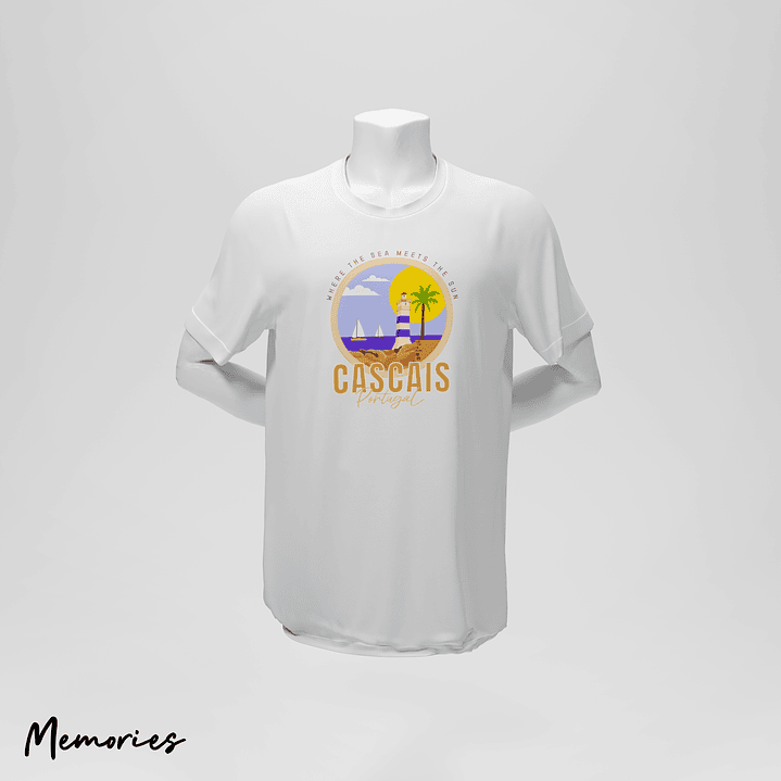 T-Shirt Unissexo Cascais - Where The Sea 5