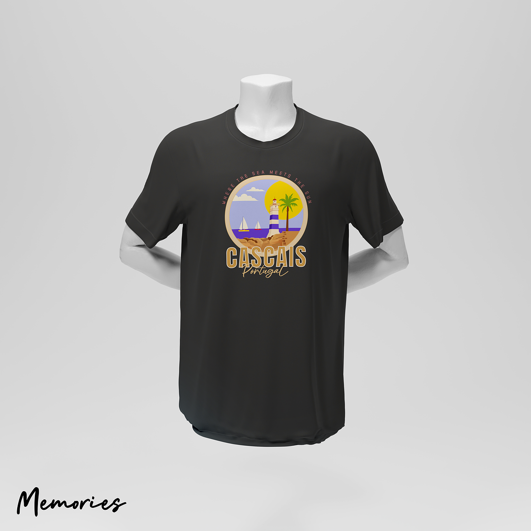 T-Shirt Unissexo Cascais - Where The Sea 3