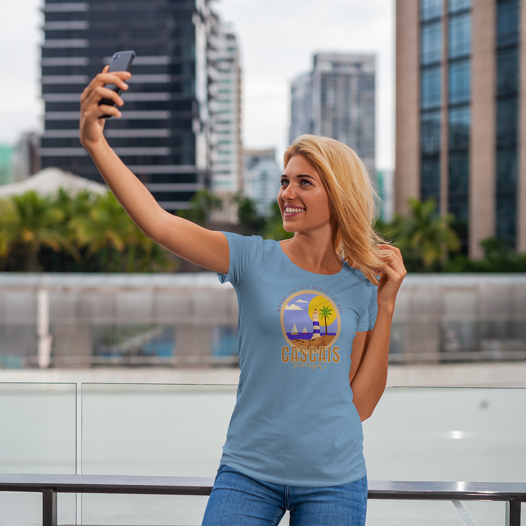 T-Shirt Unissexo Cascais - Where The Sea 2