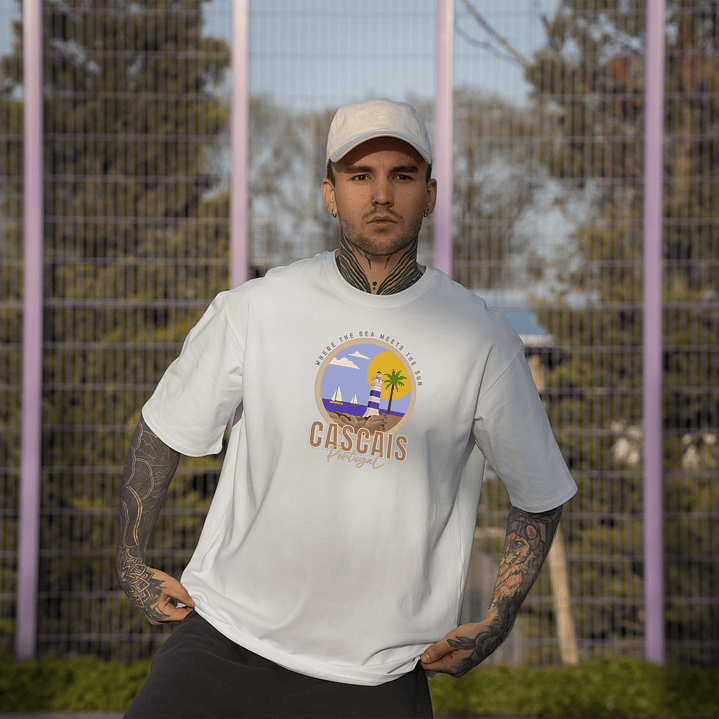 T-Shirt Unissexo Cascais - Where The Sea 1