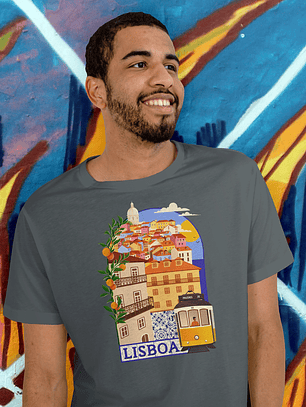 T-Shirt Unissexo Lisboa - Essential
