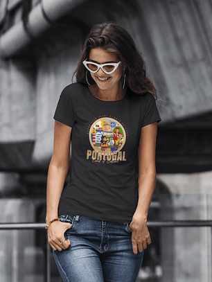 T-Shirt Unissexo Portugal - Where Your Heart Always Return
