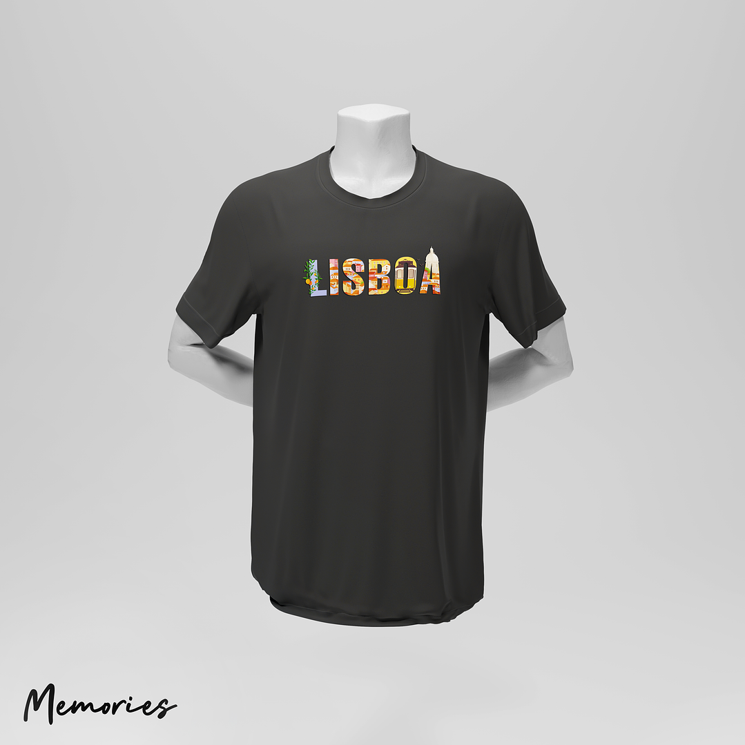 T-Shirt Unissexo Lisboa - Basic 4
