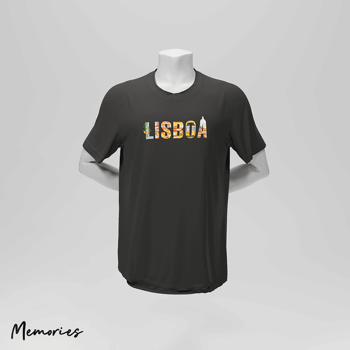 T-Shirt Unissexo Lisboa - Basic 4