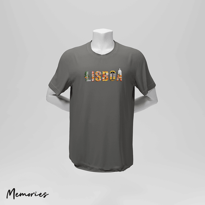 T-Shirt Unissexo Lisboa - Basic 5