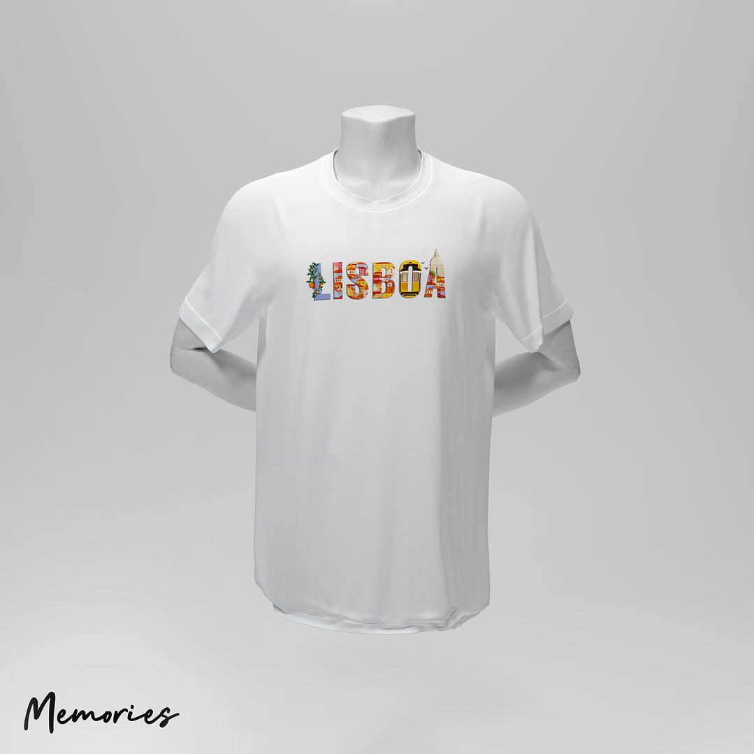 T-Shirt Unissexo Lisboa - Basic 6
