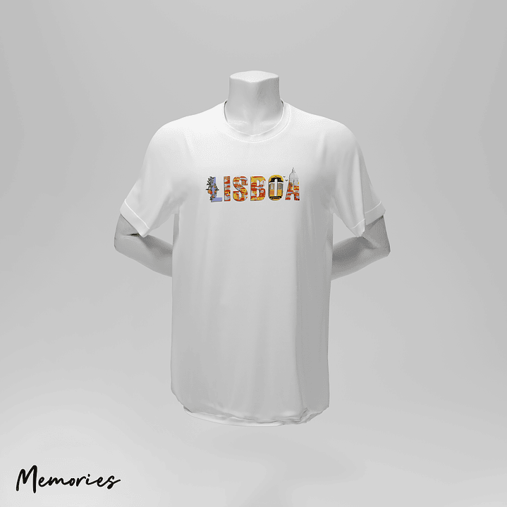 T-Shirt Unissexo Lisboa - Basic 6