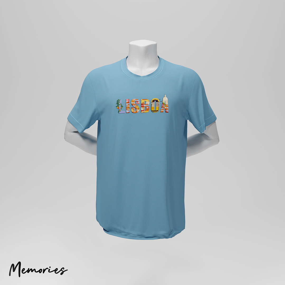 T-Shirt Unissexo Lisboa - Basic 7