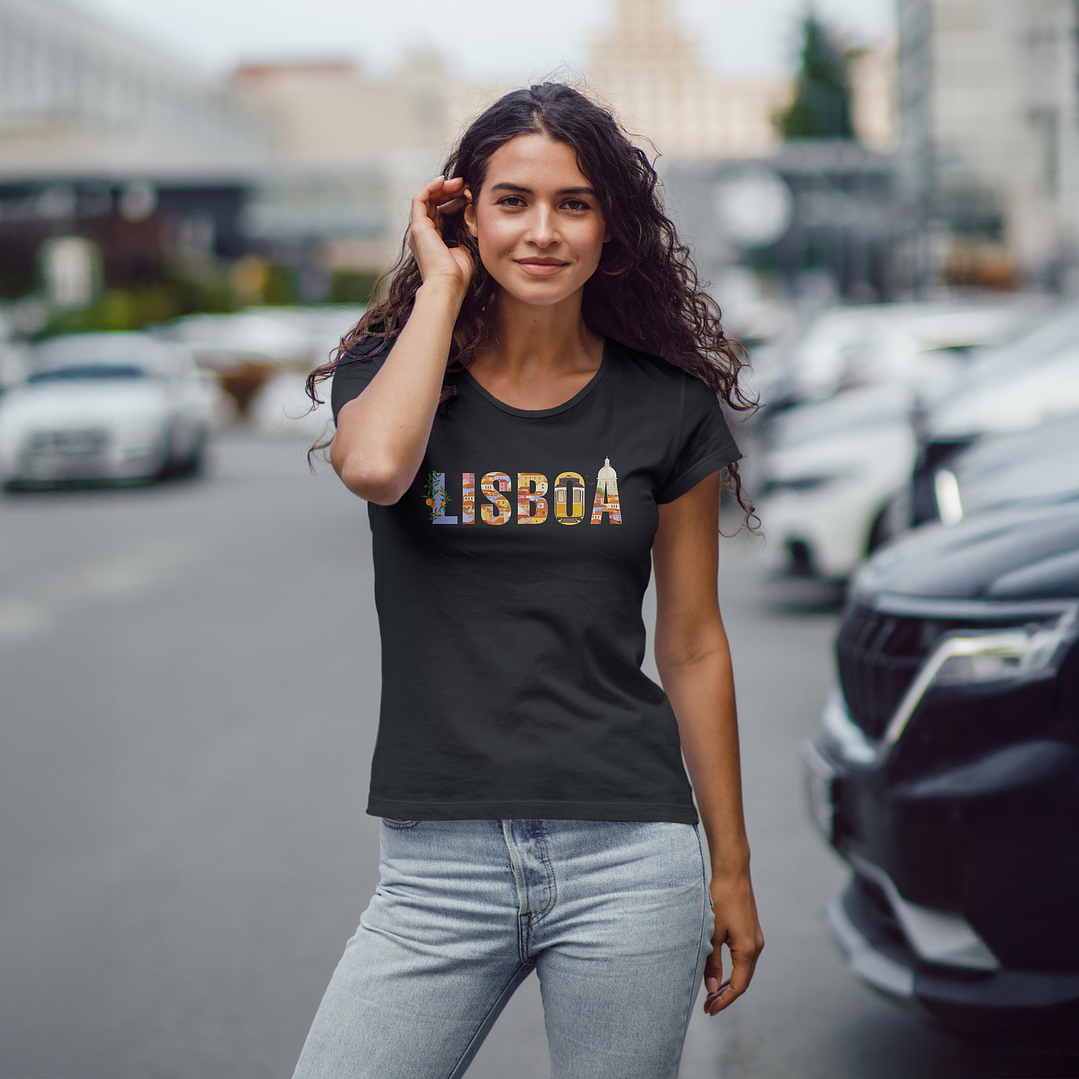 T-Shirt Unissexo Lisboa - Basic 1