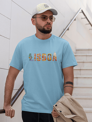 T-Shirt Unissexo Lisboa - Basic