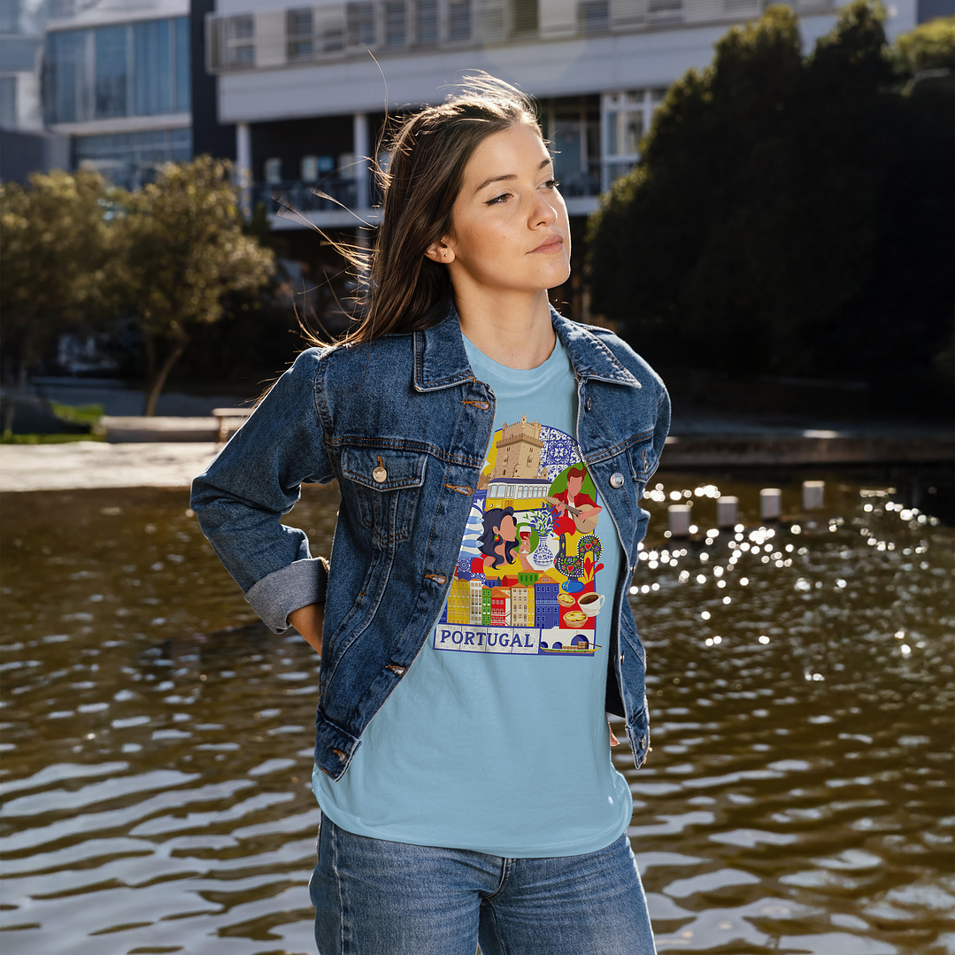 T-Shirt Unissexo Portugal - Essential 1